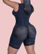 Curvalu Full Body Shapewear Tummy Control Hook Eye Adjustable Bodyshaper